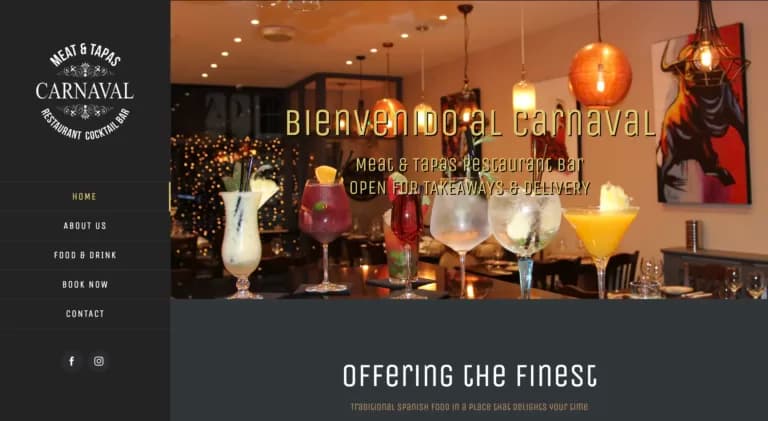carnaval restaurant hp case study