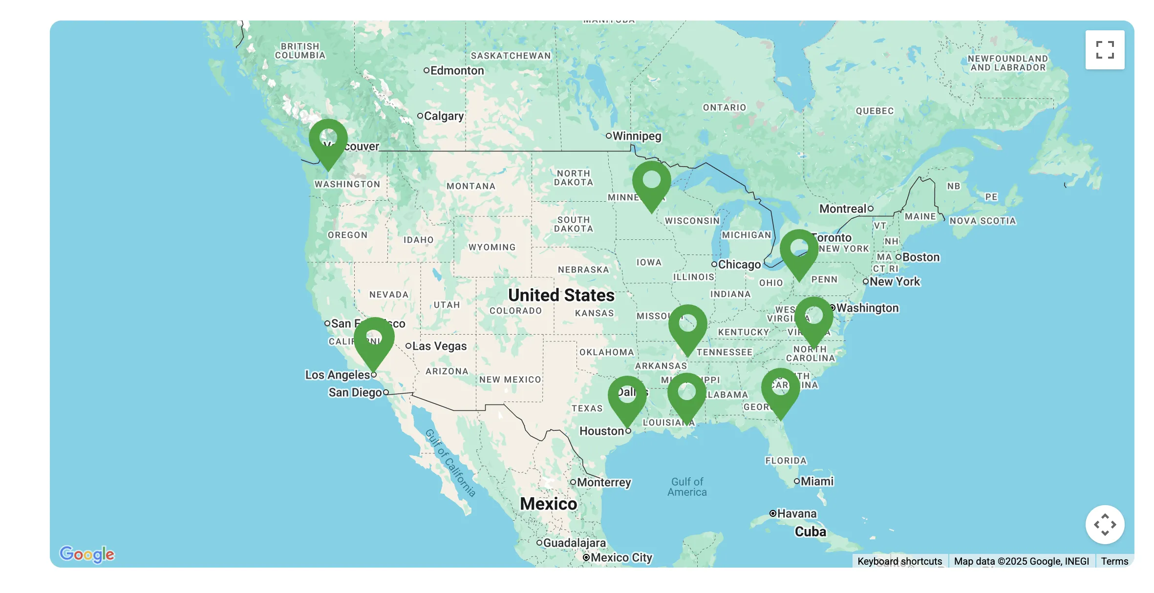 Terrain Google Maps style with topographical natural colors